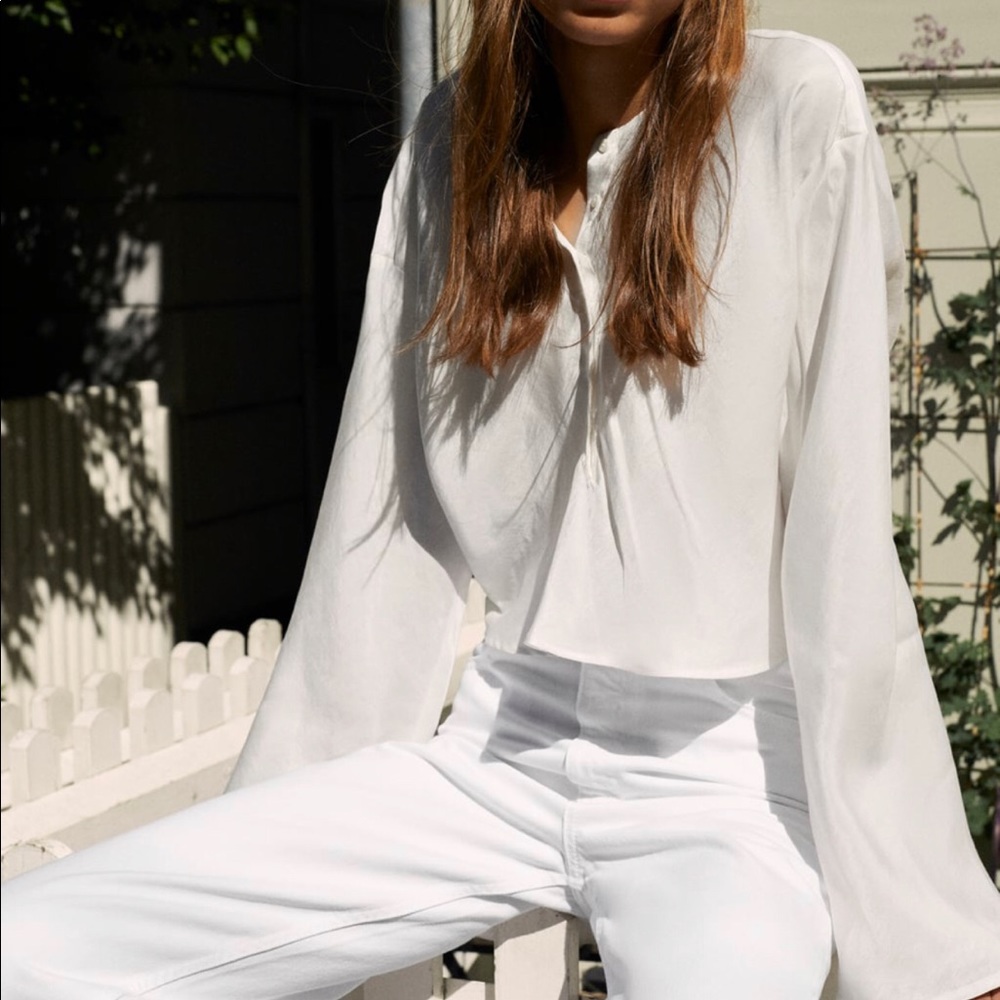 ZARA flowy blouse